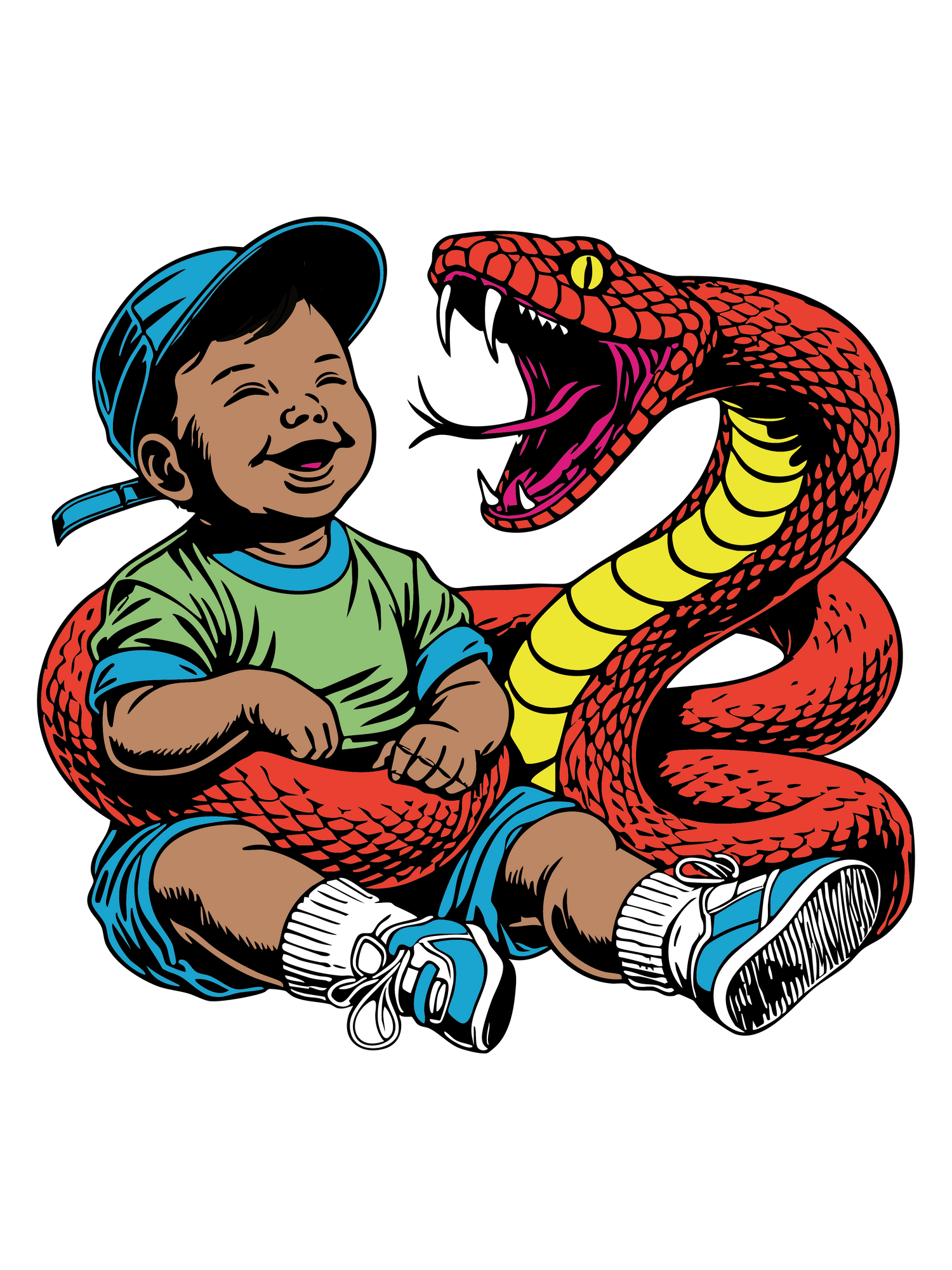 Inferno Snake Safe Babies